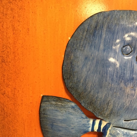 Whimsical Animal Hand Painted Metal Wall Art zebra - Picture 3 of 15